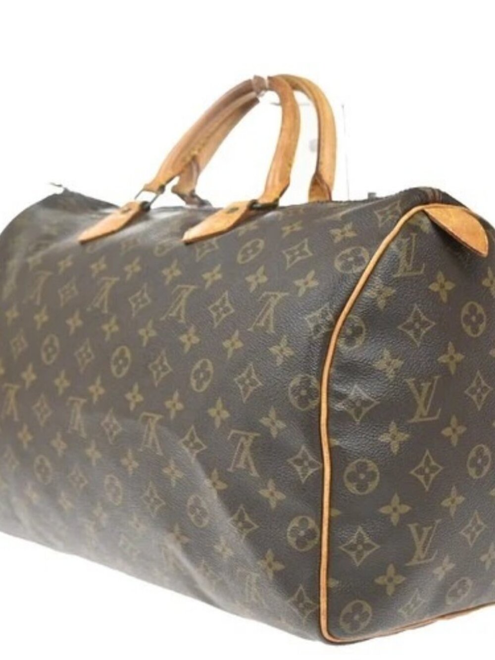 LOUIS VUITTON Speedy 40 Travel Hand Bag Monogram Leather Brown M41522 72MA515 - Picture 3 of 16